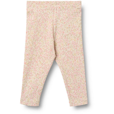 Wheat Coral Flowers Jersey Leggings Jules