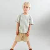 Wheat Spring Lake Stripe T-shirt S/S Tommy