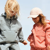Wheat Red Check Lightweight Shell Jakke Skyen
