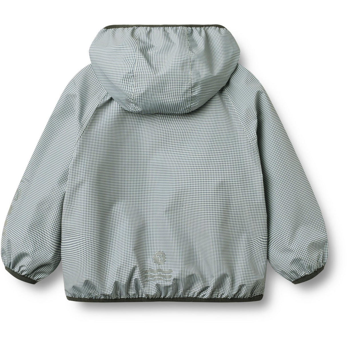 Wheat Blue Check Lightweight Shell Jakke Skyen