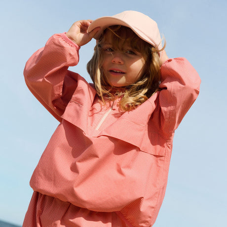 Wheat Red Check Lightweight Shell Jakke Skyen