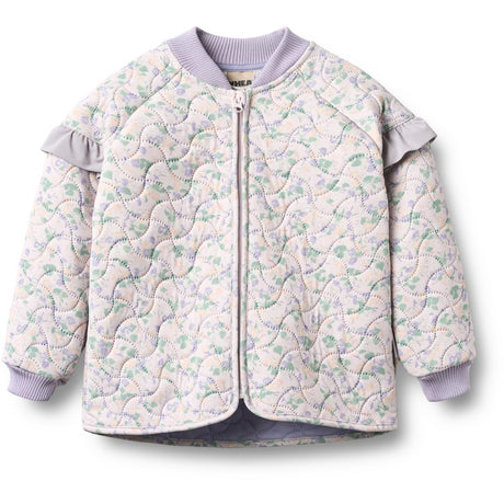 Wheat Purple Light Petunias Thermo Jacket Stjerna