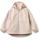 Wheat Rose Shadow Flowers Softshell Jakke Mitta