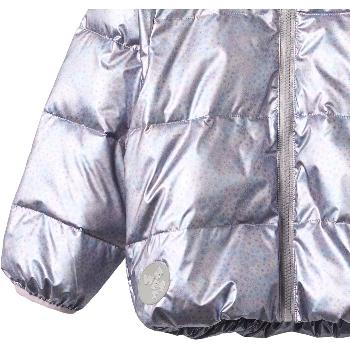 Wheat Silver Sky Flower Lightweight Puffer Jakke Ullu
