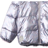 Wheat Silver Sky Flower Lightweight Puffer Jakke Ullu