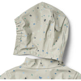 Wheat Light Flint Letters Regntøy Ollo Jacket