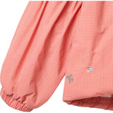 Wheat Red Check Lightweight Puffer Jakke Sola