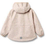 Wheat Rose Shadow Flowers Softshell Jakke Mitta