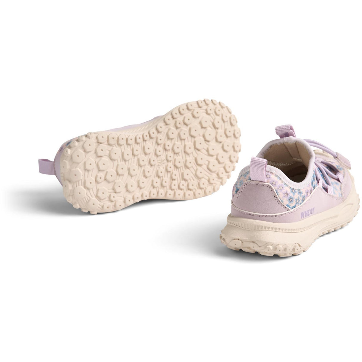 Wheat Powder Blue Flowers Sneaker Billie