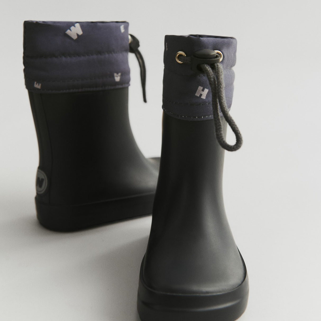 Wheat Navy Barefoot Rubber Støvler Zerro