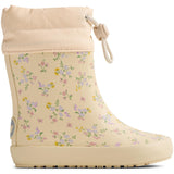 Wheat Barely Apricot Flowers Barefoot Rubber Støvler Zerro