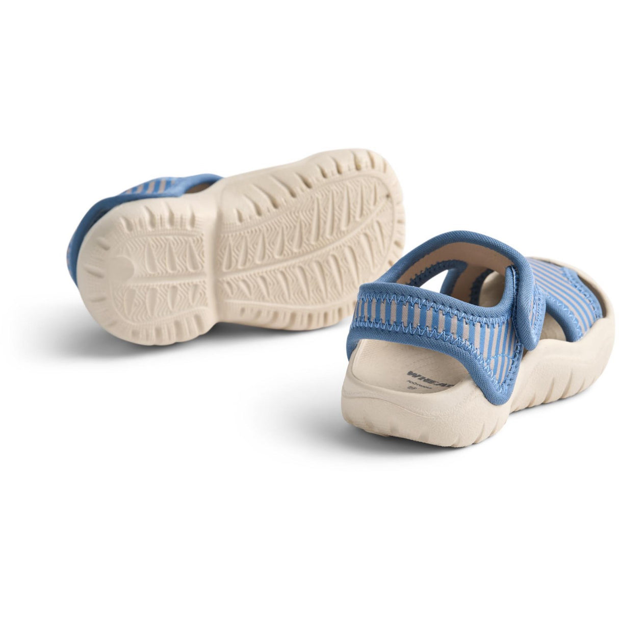 Wheat Blue Swim Stripe Sandal Bani