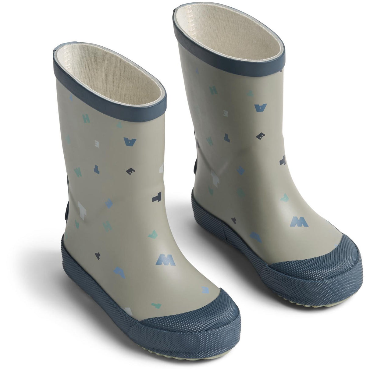Wheat Light Flint Letters Rubber Støvler Muddy