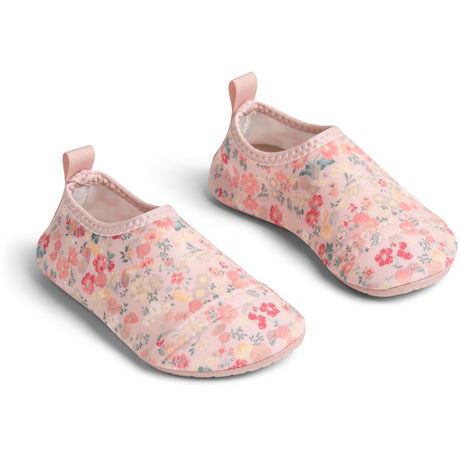 Wheat Powder Flowers And Seashells Swimshoe Dolphin