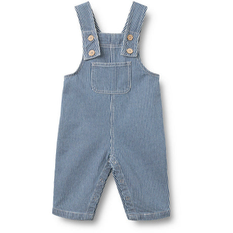 Wheat Denim Stripe Overall Ivan