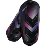 Hummel Black/Blue/Pink Shin Guards Super Light