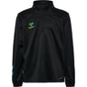Hummel Black/Limeade Shimmer Half Zip Kids