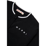 Marni Black Strikk Cardigan