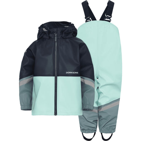 Didriksons Ocean Mint Waterman Kids Sett 12