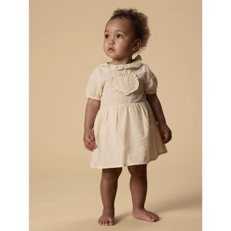 Lil'Atelier Coconut Milk Sahara Sun Nbffolly Ss Body Kjole Lil