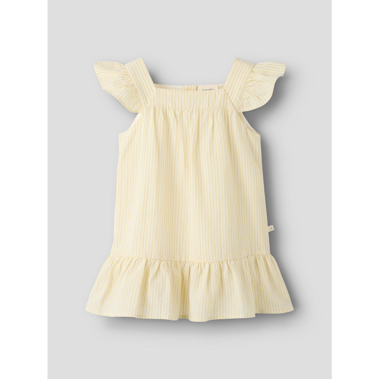 Lil'Atelier Coconut Milk Sahara Sun Nmffolly Stropp Loose Kjole Lil