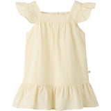 Lil'Atelier Coconut Milk Sahara Sun Nmffolly Stropp Loose Kjole Lil