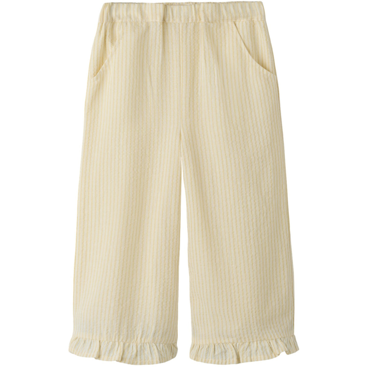 Lil'Atelier Coconut Milk Sahara Sun Nmffolly Wide Bukser Lil