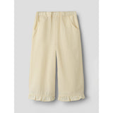 Lil'Atelier Coconut Milk Sahara Sun Nmffolly Wide Bukser Lil