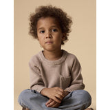 Lil'Atelier Oxford Tan Nmmfogon Ls Strikk Lil