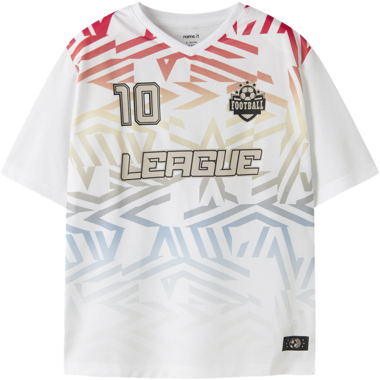 Name It Bright White Nkmhifot Ss Nreg Topp