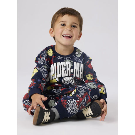 Name It Navy Blazer Nmmjacco Spider Nreg Swe Bukser Unb Mar
