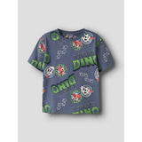 Name It Vintage Indigo Nmmjok Paw Ss Nreg Topp Cplgm