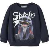 Name It Navy Blazer Nmmjaze Stitch Nreg Sweat Unb Wdi