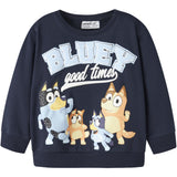 Name It Navy Blazer Nmmjust Bluey Nreg Sweat Unb Noos Sky