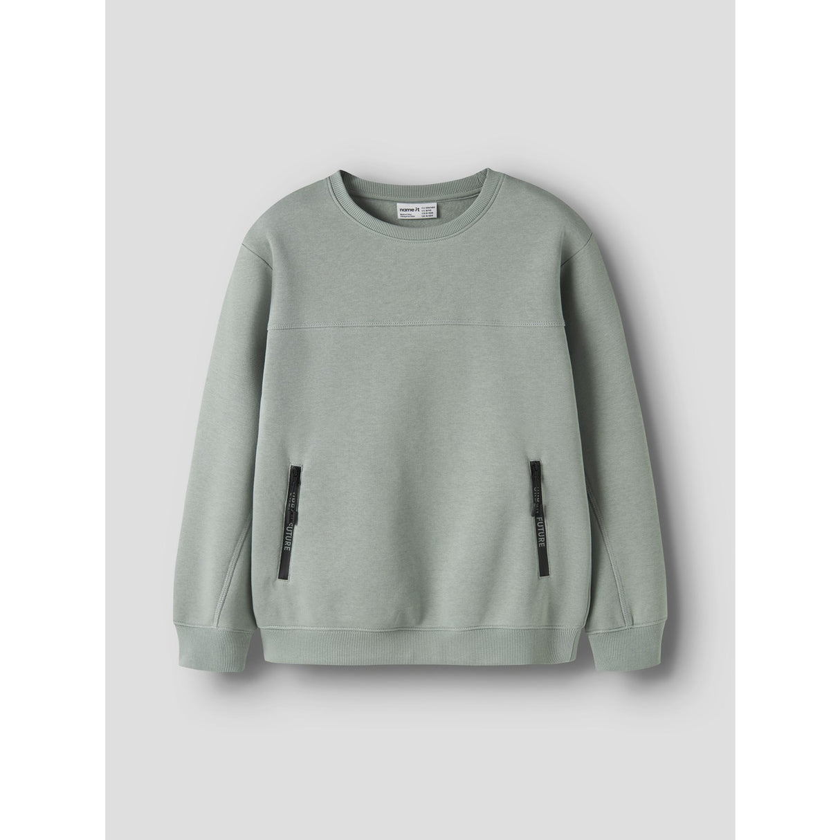 Name It Green Milieu Nkmleo Ls Nreg Sweat Bru