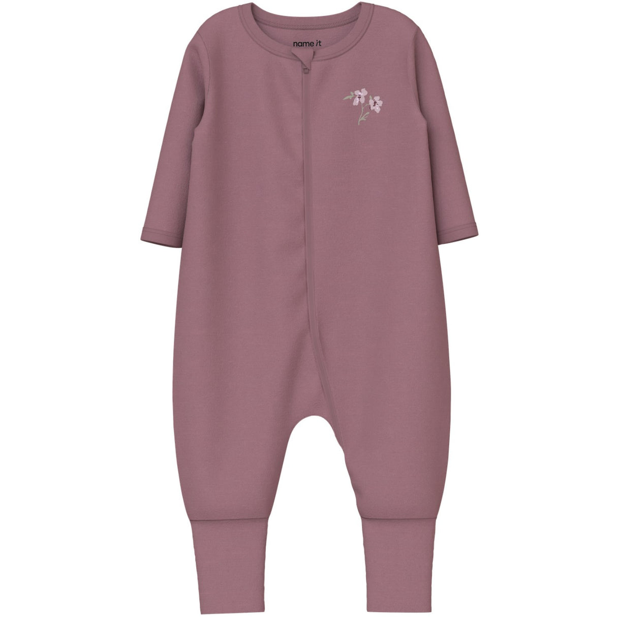 Name It Violet Ice Nbfnightsuit 2P Zip Ff Violetflower Noos
