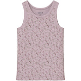 Name It Violet Ice Nmftank Topp 2P Violetflower Noos
