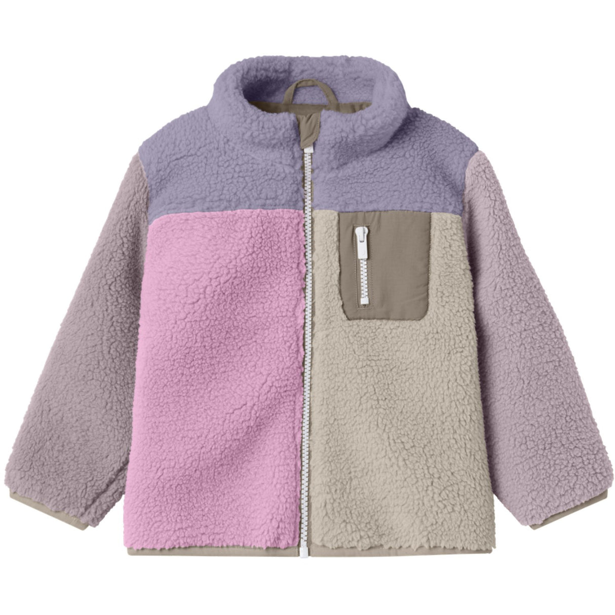 Name It Peyote Nmfmonica Teddybjørn Jakke Block