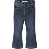 Name It Dark Blue Denim Nmfpolly Bootcut Jeans 8809-Md Tb