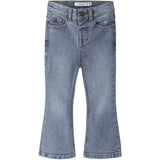 Name It Medium Blue Denim Nmfpolly Bootcut Jeans 8809-Md Tb