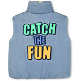 Billieblush Double Stone+Bleach Puffer Vest