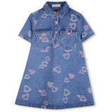 Billieblush Denim Blue Denim Kjole