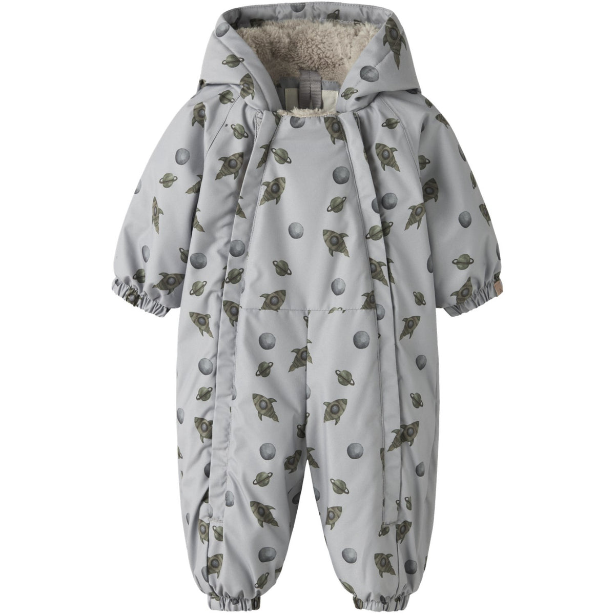 Lil'Atelier Sleet Space Nbmlasnow05 Drakt Aop Fo Lil