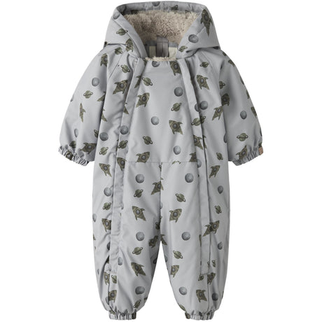 Lil'Atelier Sleet Space Nbmlasnow05 Drakt Aop Fo Lil