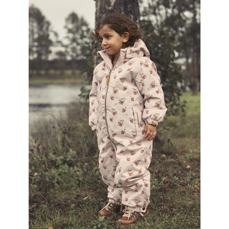 Lil'Atelier Hushed Violet Apples Nmflasnow10 Flydress Aop Fo Lil