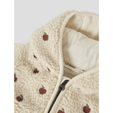 Lil'Atelier Turtledove Apples Nbfnalo Sia Loose Sherpa Jakke Lil