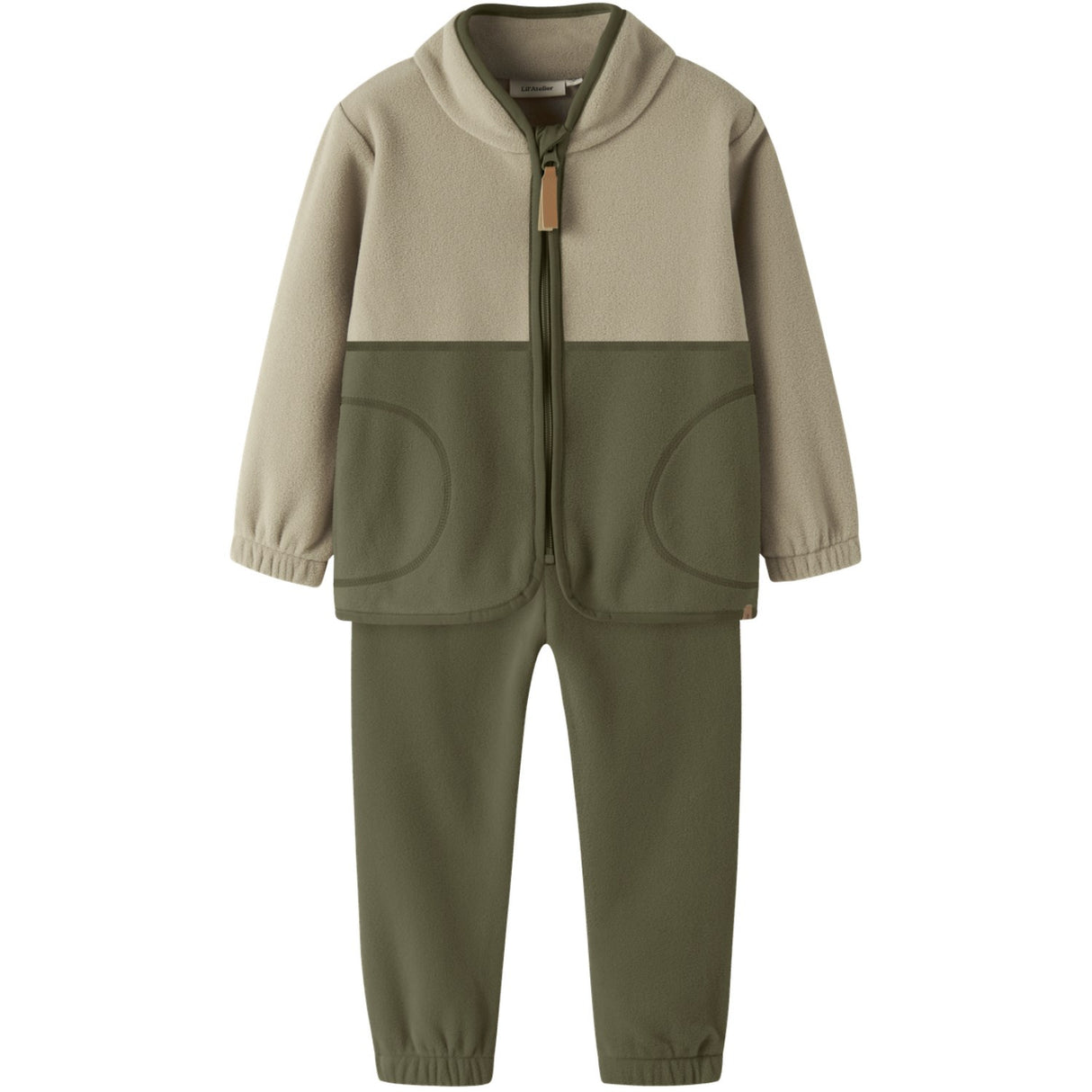 Lil'Atelier Winter Moss Nmmlaspektra Fleece Sett 1Fo Lil