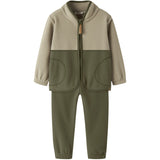 Lil'Atelier Winter Moss Nmmlaspektra Fleece Sett 1Fo Lil
