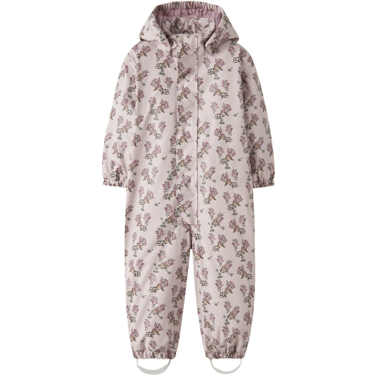 Lil'Atelier Hushed Violet Flowers Nmfladry10 Pad Flydress Aop Fo Lil