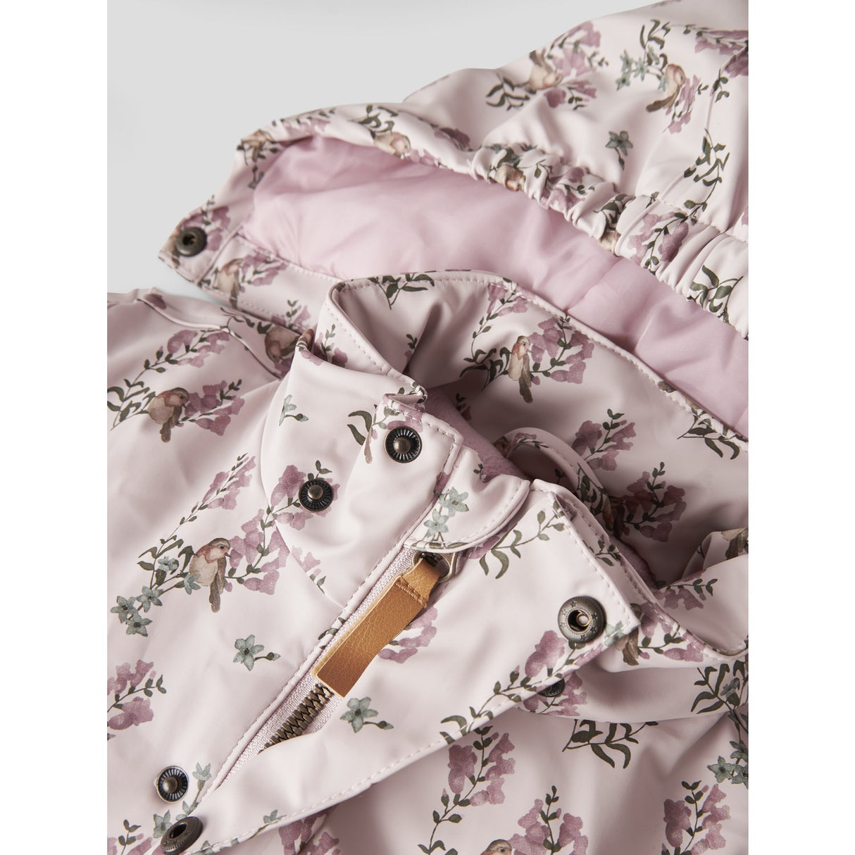 Lil'Atelier Hushed Violet Flowers Nmfladry10 Pad Flydress Aop Fo Lil